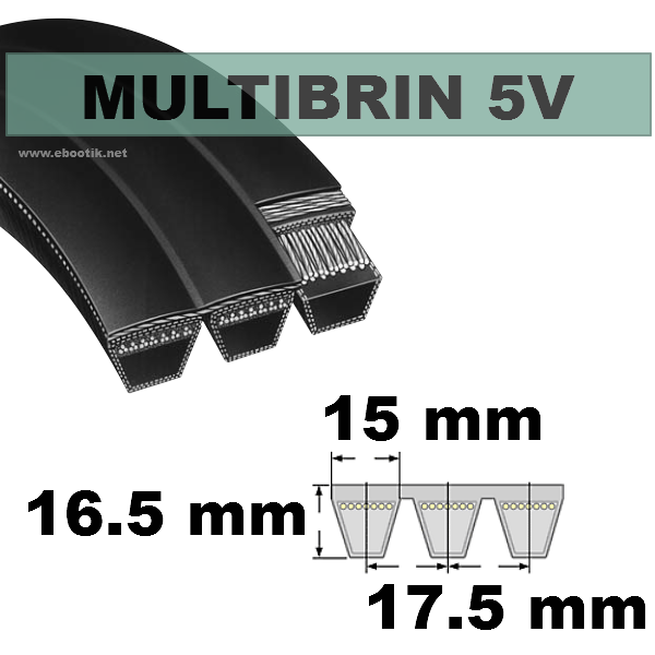 Courroie 5V670x1 Brin