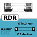 JOINT RACLEUR 36X49X7  RDR NBR/Nitrile Noir 80