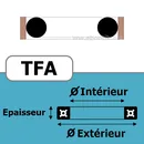 JOINT COMPOSITE 22.8x30x4 TFA BRN