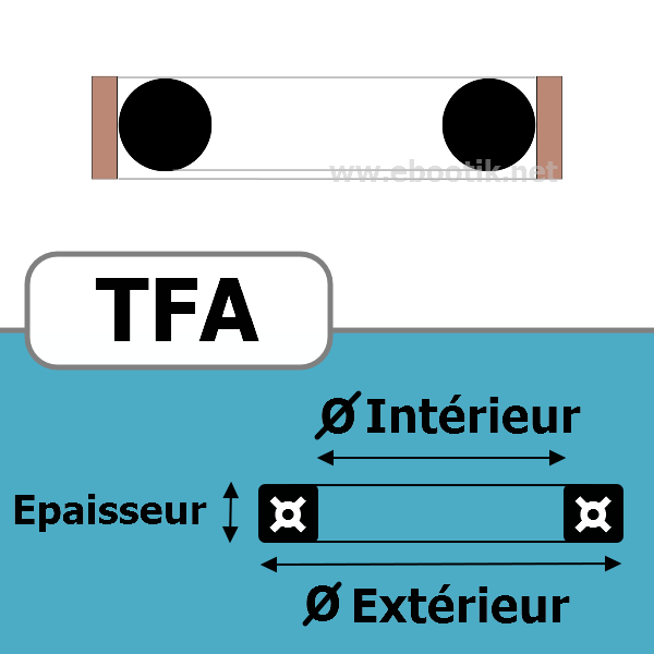 JOINT COMPOSITE 22.8x30x4 TFA BRN