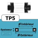 JOINT TETE DE PISTON 46x36x9 TP5 NBR/Nitrile