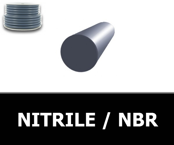 CORDE RONDE 8.00 mm NBR/Nitrile/NITRILE 90 SHORES